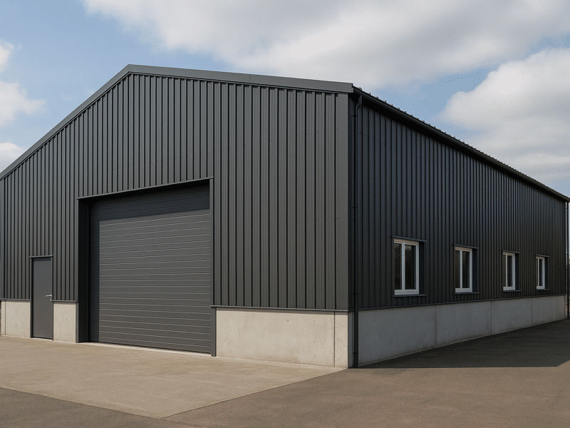 bâtiment industriel 400 m2